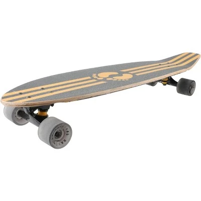 Hang Ten 36" Cruiser Skateboard- Gold Feet 4 Hang Ten 36" Cruiser Skateboard- Gold Feet - Image 4