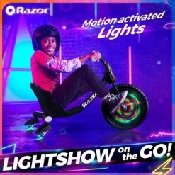 Razor Lightshow RipRider 16" Kids' Trike - Black -Riding Toys, Scooters & Hoverboards shop unnamed file 6396