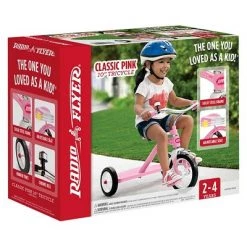 Radio Flyer 10" Classic Tricycle - Pink -Riding Toys, Scooters & Hoverboards shop unnamed file 6460