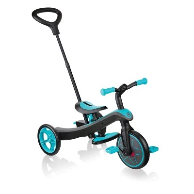 Globber 4 in 1 Explorer Trike - Teal Blue 2 Globber 4 in 1 Explorer Trike - Teal Blue - Image 2