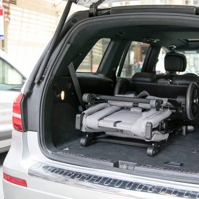 Jeep Wrangler Stroller Wagon with Included Car Seat Adapter by Delta Children - Gray 3 Jeep Wrangler Stroller Wagon with Included Car Seat Adapter by Delta Children - Gray - Image 3