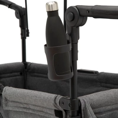 Jeep Wrangler Stroller Wagon with Included Car Seat Adapter by Delta Children - Gray 12 Jeep Wrangler Stroller Wagon with Included Car Seat Adapter by Delta Children - Gray - Image 12