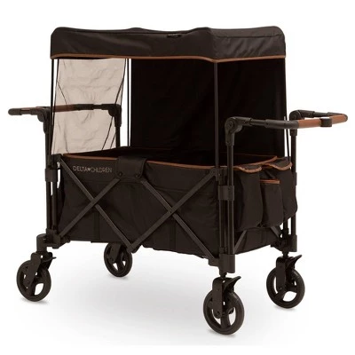 Delta Children Hercules Stroller Wagon - Black 5 Delta Children Hercules Stroller Wagon - Black - Image 5