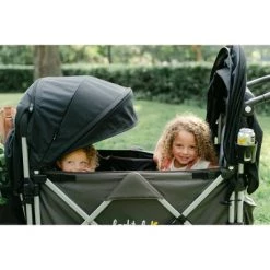 Larktale Caravan Stroller Wagon Chassis with Canopies - Byron Black -Riding Toys, Scooters & Hoverboards shop unnamed file 6735