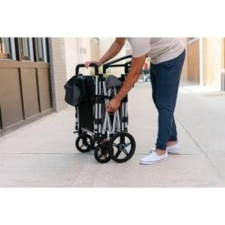 Larktale Caravan Stroller Wagon Chassis with Canopies - Byron Black -Riding Toys, Scooters & Hoverboards shop unnamed file 6737