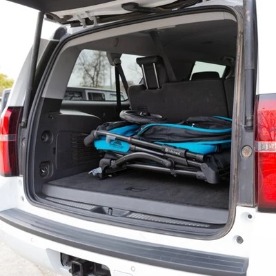 Baby Trend Expedition 2 in 1 Push or Pull Stroller Wagon Plus with Canopy, Choose Between Car Seat Adapter or Built In Seating for 2 Children, Blue 15 Baby Trend Expedition 2 in 1 Push or Pull Stroller Wagon Plus with Canopy, Choose Between Car Seat Adapter or Built In Seating for 2 Children, Blue - Image 15