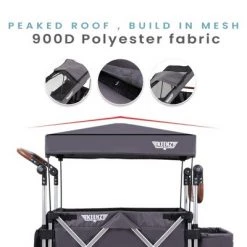 Keenz 7S Push Pull 2-Child Baby Collapsible Folding Wheeled Stroller Wagon with Protective Canopy Cover, Cupholder, and Cooler for Toddlers 11 Keenz 7S Push Pull 2-Child Baby Collapsible Folding Wheeled Stroller Wagon with Protective Canopy Cover, Cupholder, and Cooler for Toddlers -Riding Toys, Scooters & Hoverboards shop unnamed file 6814