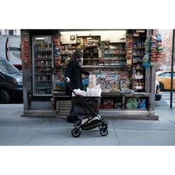 Joovy Boot Portable Collapsible Utility Shopping Cart Silver