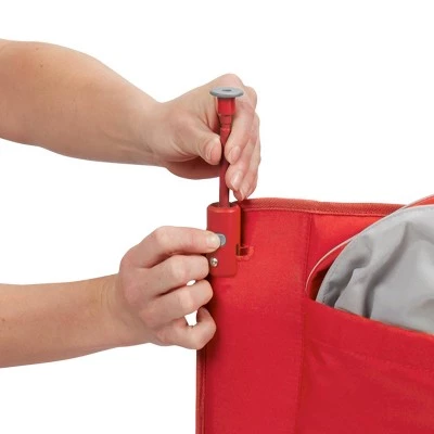 Radio Flyer 3 in 1 EZ Fold Wagon with Canopy - Red 6 Radio Flyer 3 in 1 EZ Fold Wagon with Canopy - Red - Image 6