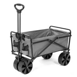 Seina Heavy Duty Steel Frame Collapsible Folding Outdoor Portable Utility Cart Wagon with All Terrain Plastic Wheels and 150 Pound Capacity -Riding Toys, Scooters & Hoverboards shop unnamed file 6903