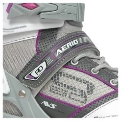 Roller Derby Women's Aerio Q-60 Inline Skates - Gray/White/Pink