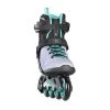 Rollerblade 07967100N05-8 Zetrablade Elite Women's Adult Inline Skate Size 8, Black and Powder Blue