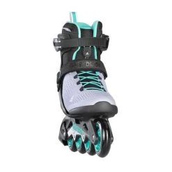 Rollerblade 07967100N05-8 Zetrablade Elite Women's Adult Inline Skate Size 8, Black and Powder Blue