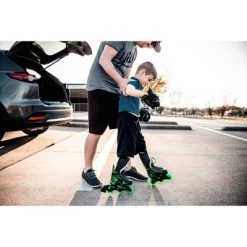 BAUER Hockey Mission Lil Ripper Adjustable In-Line Skate - Black (11-1) -Riding Toys, Scooters & Hoverboards shop unnamed file 832