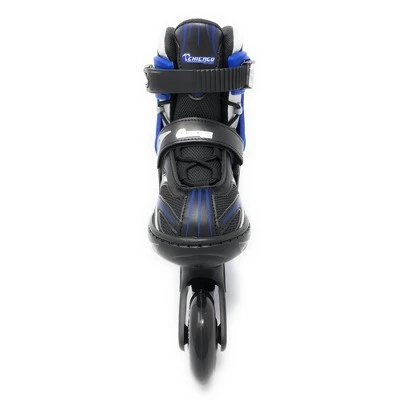 Kids' Chicago Skates Adjustable Inline Skates - Black/Blue 1 Kids' Chicago Skates Adjustable Inline Skates - Black/Blue