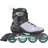 Rollerblade 07967100N05-7 Zetrablade Elite Women's Adult Inline Skate Size 7, Black and Powder Blue