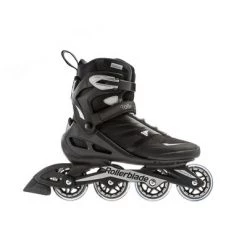 Rollerblade Zetrablade Adult Men's Beginner Recreation Fitness Inline Skates, Size 9, Black/Silver -Riding Toys, Scooters & Hoverboards shop unnamed file 859