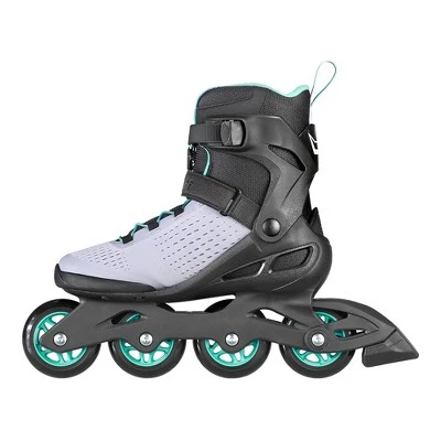Rollerblade 07967100N05-9 Zetrablade Elite Women's Adult Inline Skate Size 9, Black and Powder Blue 2 Rollerblade 07967100N05-9 Zetrablade Elite Women's Adult Inline Skate Size 9, Black and Powder Blue - Image 2