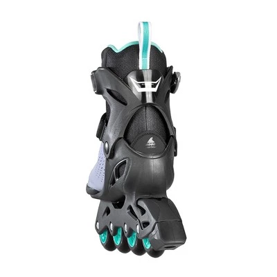 Rollerblade 07967100N05-9 Zetrablade Elite Women's Adult Inline Skate Size 9, Black and Powder Blue 4 Rollerblade 07967100N05-9 Zetrablade Elite Women's Adult Inline Skate Size 9, Black and Powder Blue - Image 4