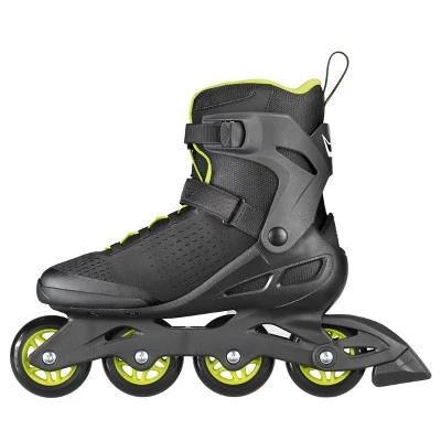 Rollerblade Men's Zetrablade Elite Performance Adjustable Secure Fit Inline Skates, Black & Lime Green 2 Rollerblade Men's Zetrablade Elite Performance Adjustable Secure Fit Inline Skates, Black & Lime Green - Image 2