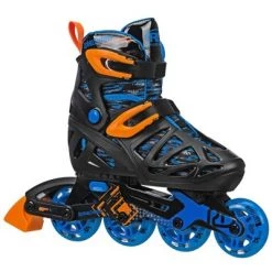 Roller Derby Tracer Kids' Adjustable Inline Skate - Black/Blue -Riding Toys, Scooters & Hoverboards shop unnamed file 917