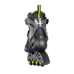 Rollerblade Zetrablade Elite Adult Men's Beginner Intermediate Recreation Fitness Outdoor Rollerblade Inline Skates, Size 9, Black/Lime